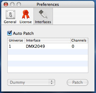 Interface Preferences