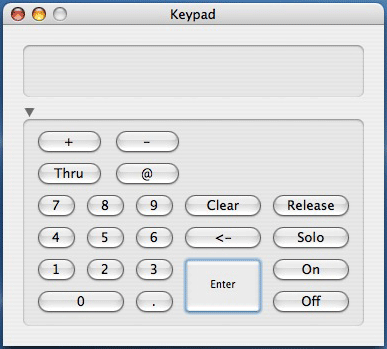 Full Keypad Window